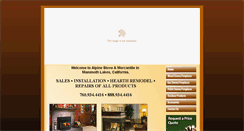 Desktop Screenshot of alpinestove.com
